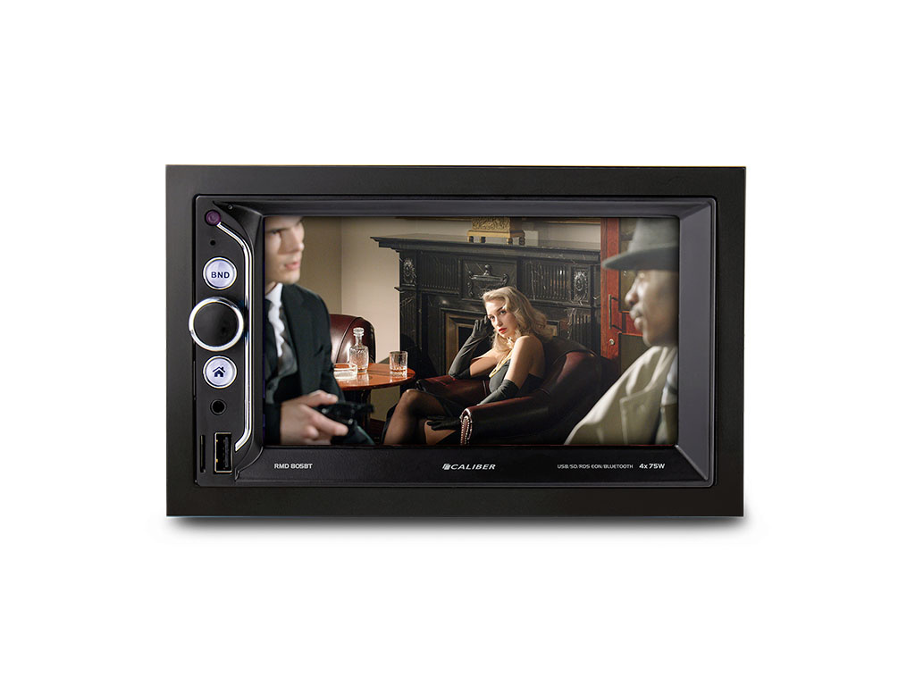 Autoradio met Bluetooth® technologie - 2 DIN - 6.2" Touchscreen - AM/FM - USB - SD - AUX (RMD805BT)