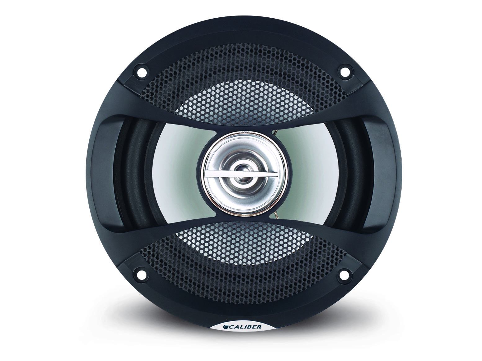 Auto - Set van 2 Autospeakers - 80W / 40 Watt RMS Vermogen - Inch Woofer met Grill (CDS10G) | Caliber