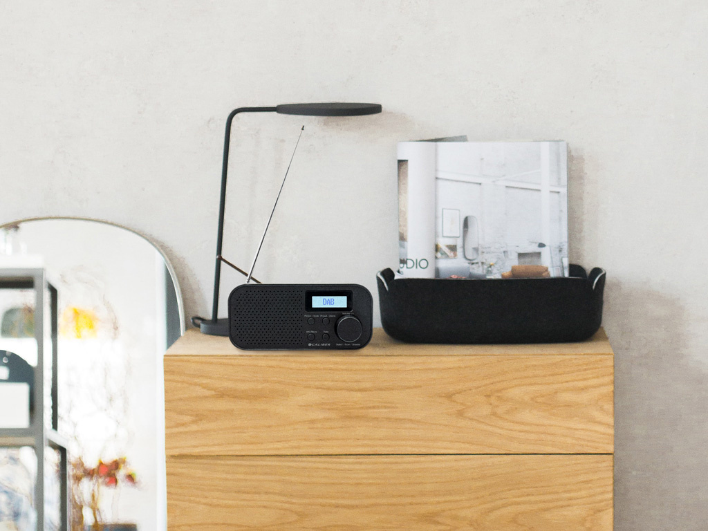 Caliber DAB+ Radio Tragbar - Mit Akku Für 8 Stunden Musikgenuss