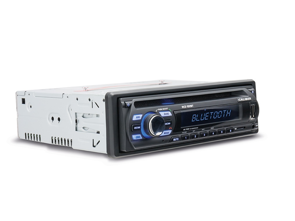 Vermeend Geslagen vrachtwagen Bestuurbaar Autoradio met Bluetooth, FM, CD Speler en USB - 4x75 Watt Speaker Uitgang - Inclusief Microfoon (RCD123BT) | Caliber Vermeend Geslagen vrachtwagen Bestuurbaar Autoradio met Bluetooth, FM, CD Speler en USB - 4x75 Watt Speaker Uitgang - Inclusief Microfoon (RCD123BT) | Caliber