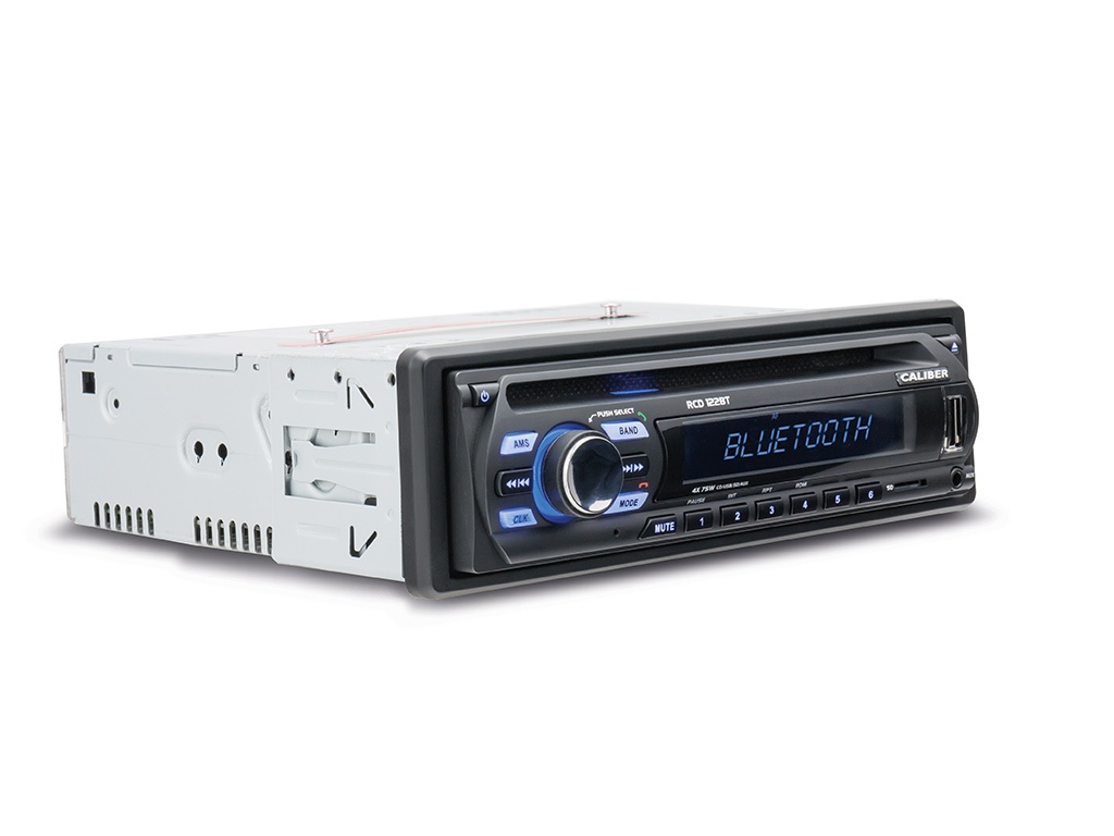 met Bluetooth, FM, CD Speler en USB Watt Speaker Uitgang - Inclusief Microfoon (RCD123BT) | Caliber