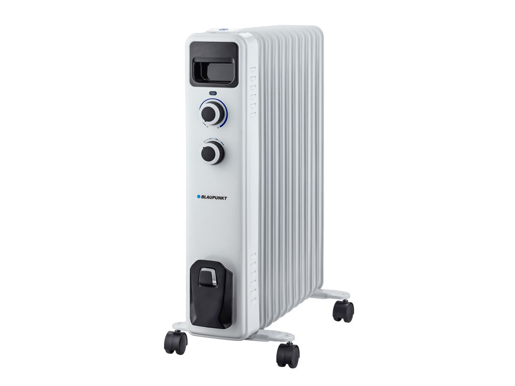 Oliegevulde Radiator Kachel - Verwarming - Verrijdbaar - Olieradiator met Thermostaat (HOR501) Caliber
