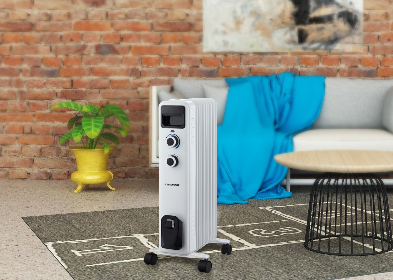 Heating - Electric heater - Oil-filled radiator - 1500 watts (HOR301) |  Caliber