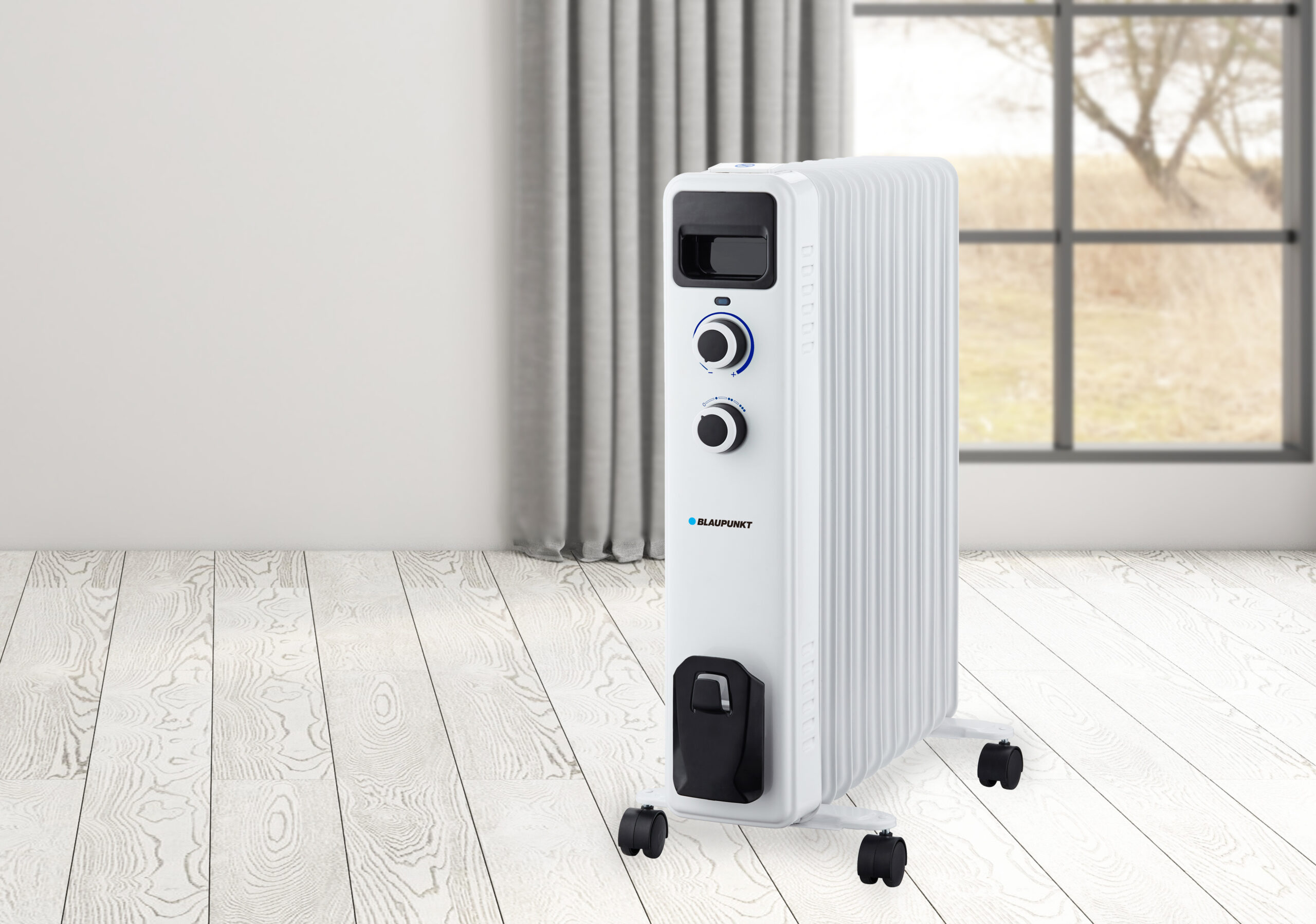 Heating - Electric heater - Oil-filled radiator - 2500 watts (HOR501) |  Caliber