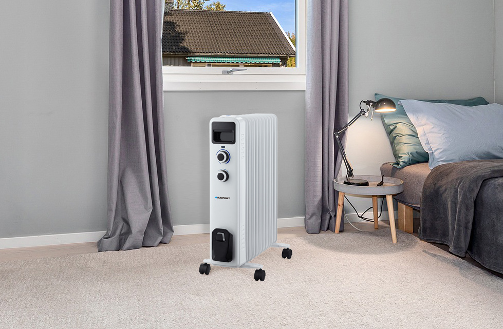 Heating - Electric heater - Oil-filled radiator - 2500 watts (HOR501) |  Caliber