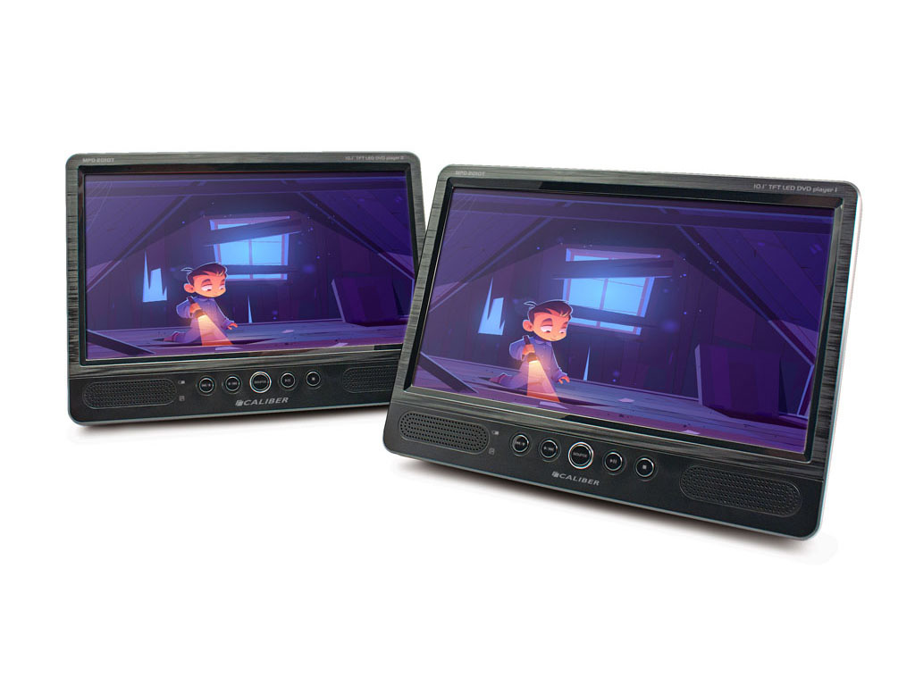 Botanist rival baza Portable DVD player car set with 2 screens - 10 inch screen - USB - headphone connection (MPD2010T) | Caliber Botanist rival baza Portable DVD player car set with 2 screens - 10 inch screen - USB - headphone connection (MPD2010T) | Caliber