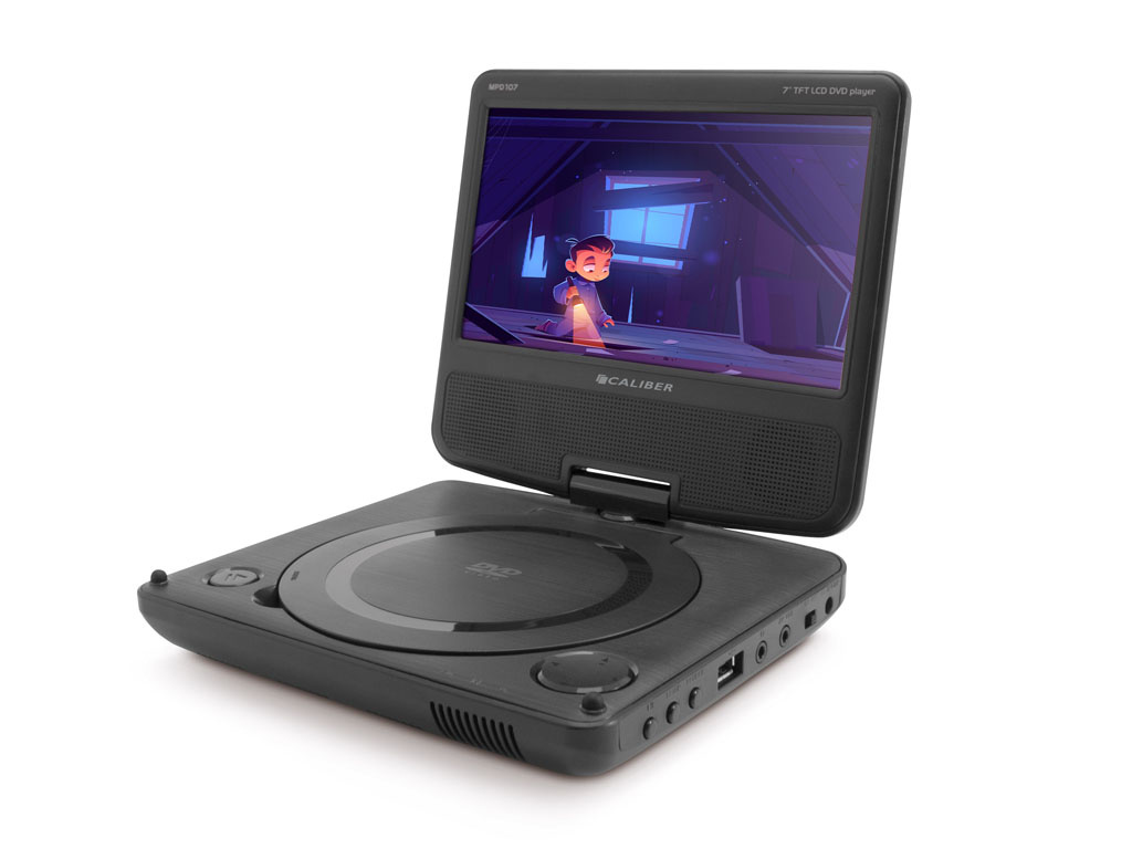 Portable DVD player car 7 inch screen incl headrest mounting system
