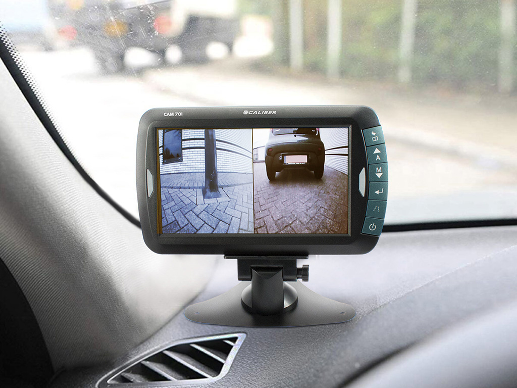 Caméra de recul avec Dashcam Set Sans Fil - Ecran 7 - Vision