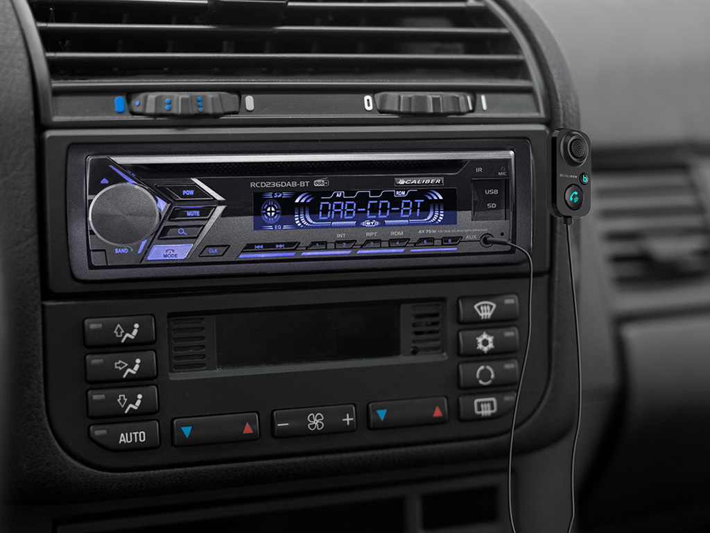 Récepteur Bluetooth pour Autoradio - Appels Mains Libres - AUX