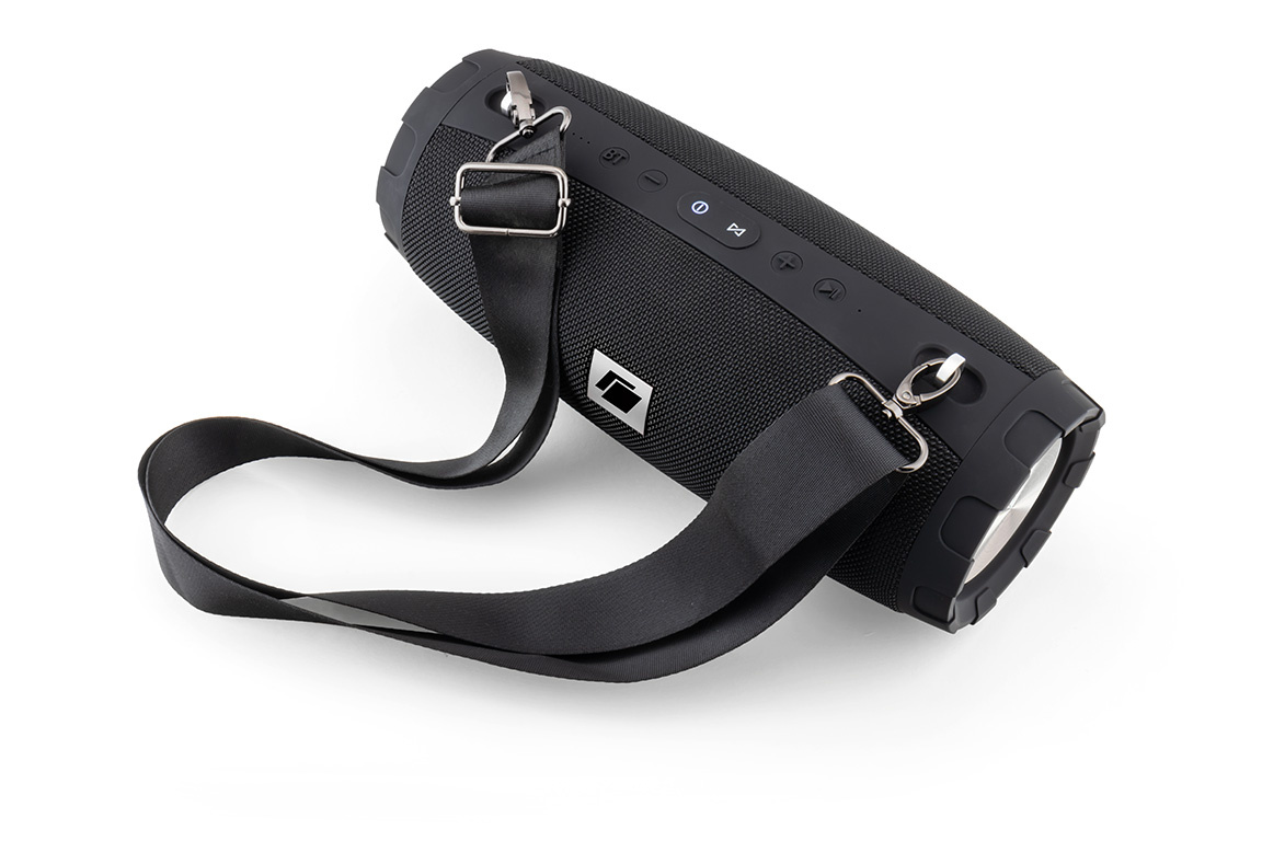 Caliber Bluetooth Luidspreker met Batterij - Zwart