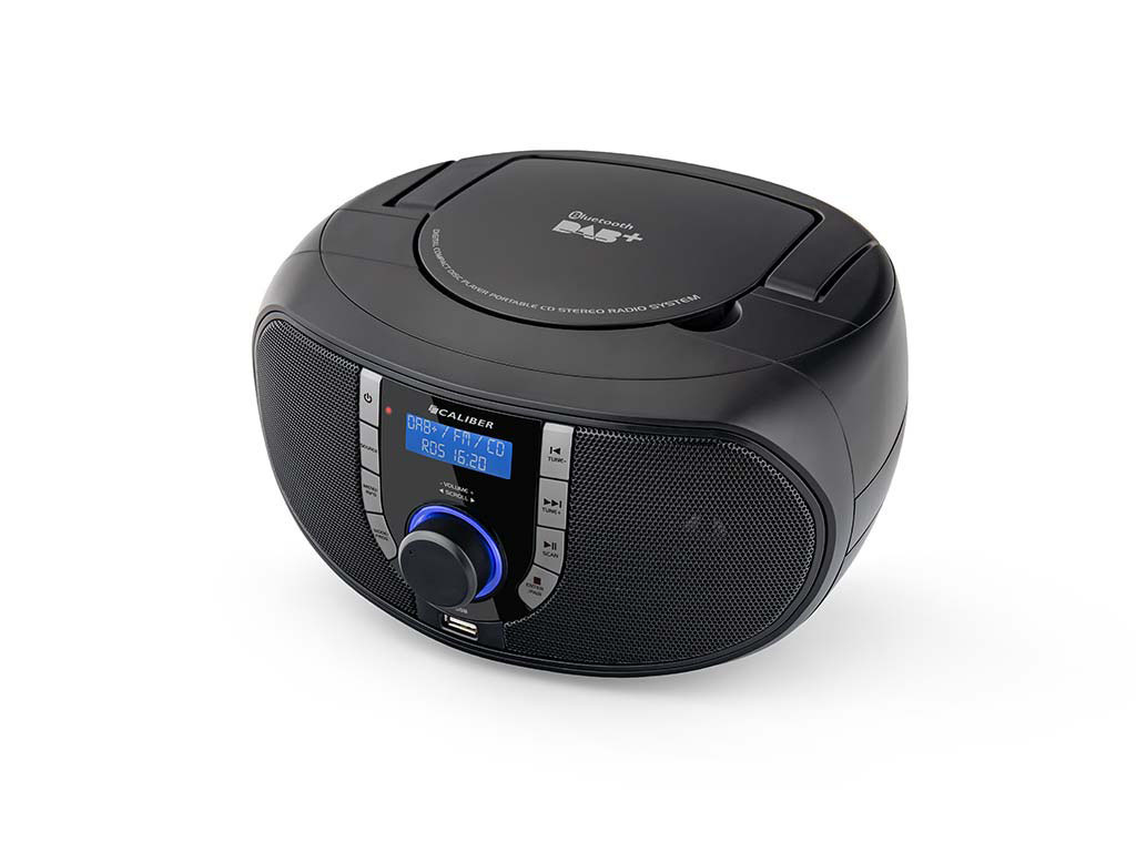 Portable Radio player with Bluetooth-USB-DAB+ and radio | Caliber