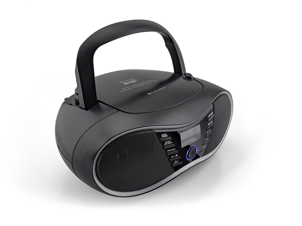 Radio CD-speler met Bluetooth DAB+ - USB - AUX - LED - Wekkerfunctie | Caliber