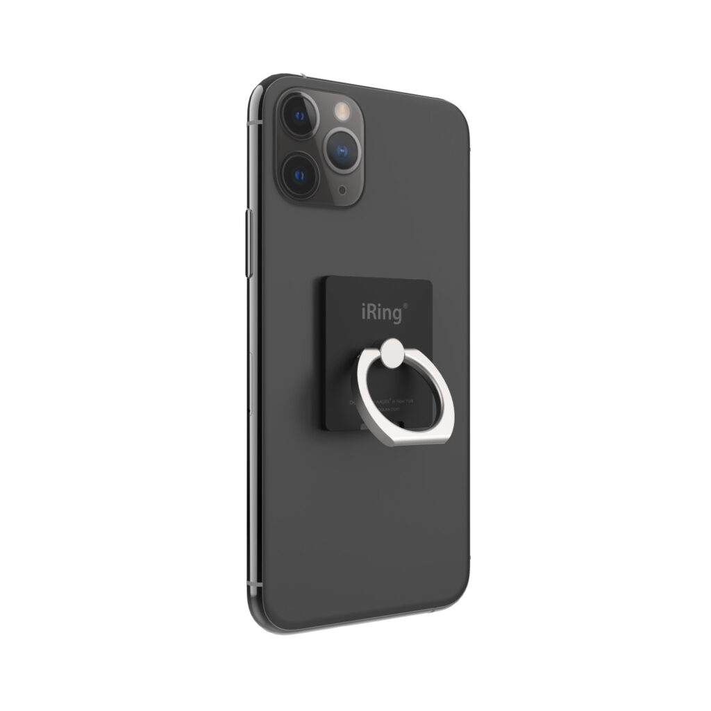 iRing Link Hook Phone Holder Universal Matte Black Caliber
