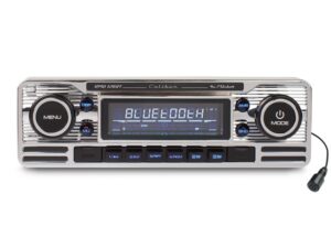 DAB + Radio Auto avec Bluetooth - USB, SD et AUX - 1 DIN - EXTRA USB -  Connexion de la caméra (RMD402DAB -BT) | Caliber