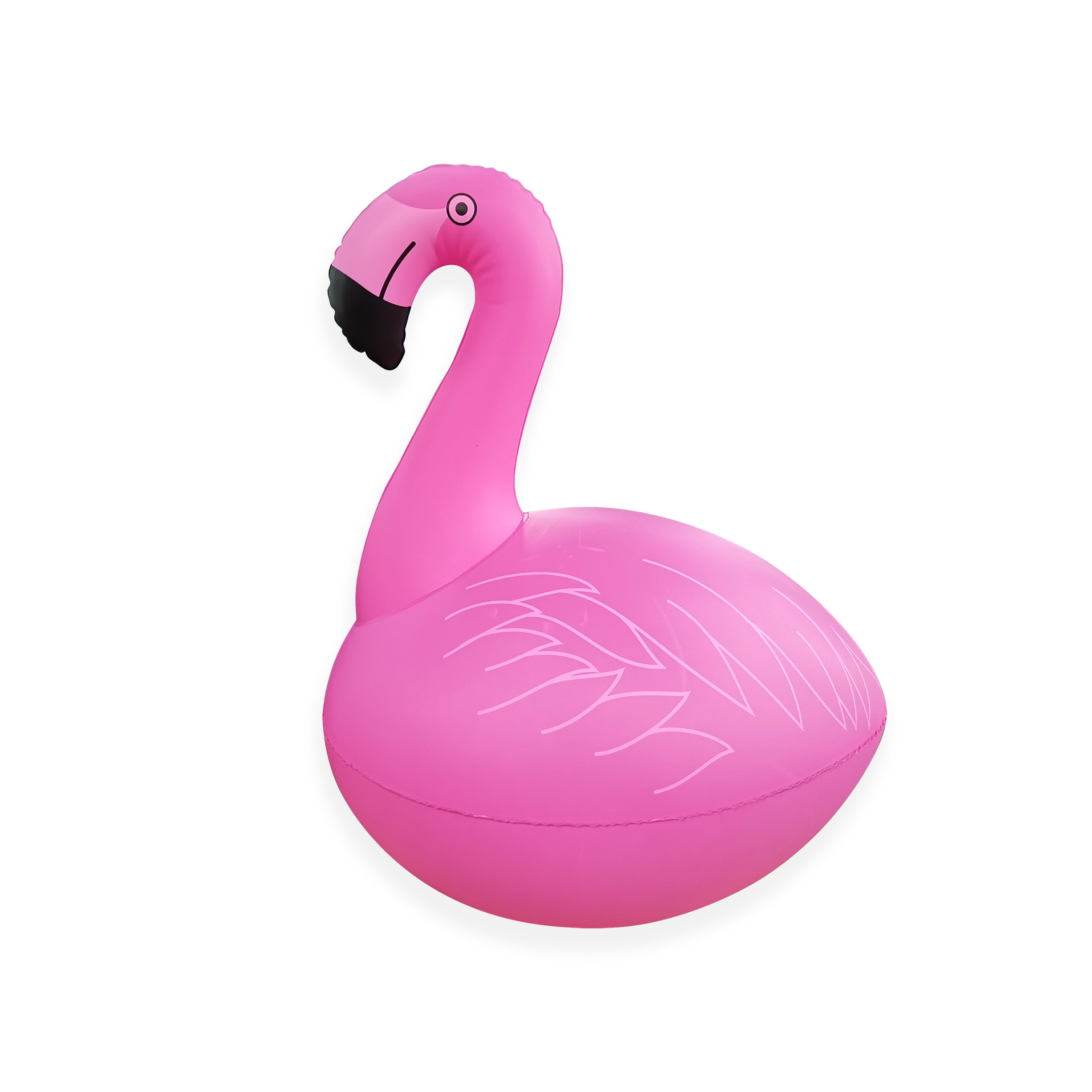 InflaGlow Solar Opblaas Roze Flamingo met LED verlichting - Werkt op Zonne-energie - Ingebouwde accu - Geeft tot wel 8 uur licht