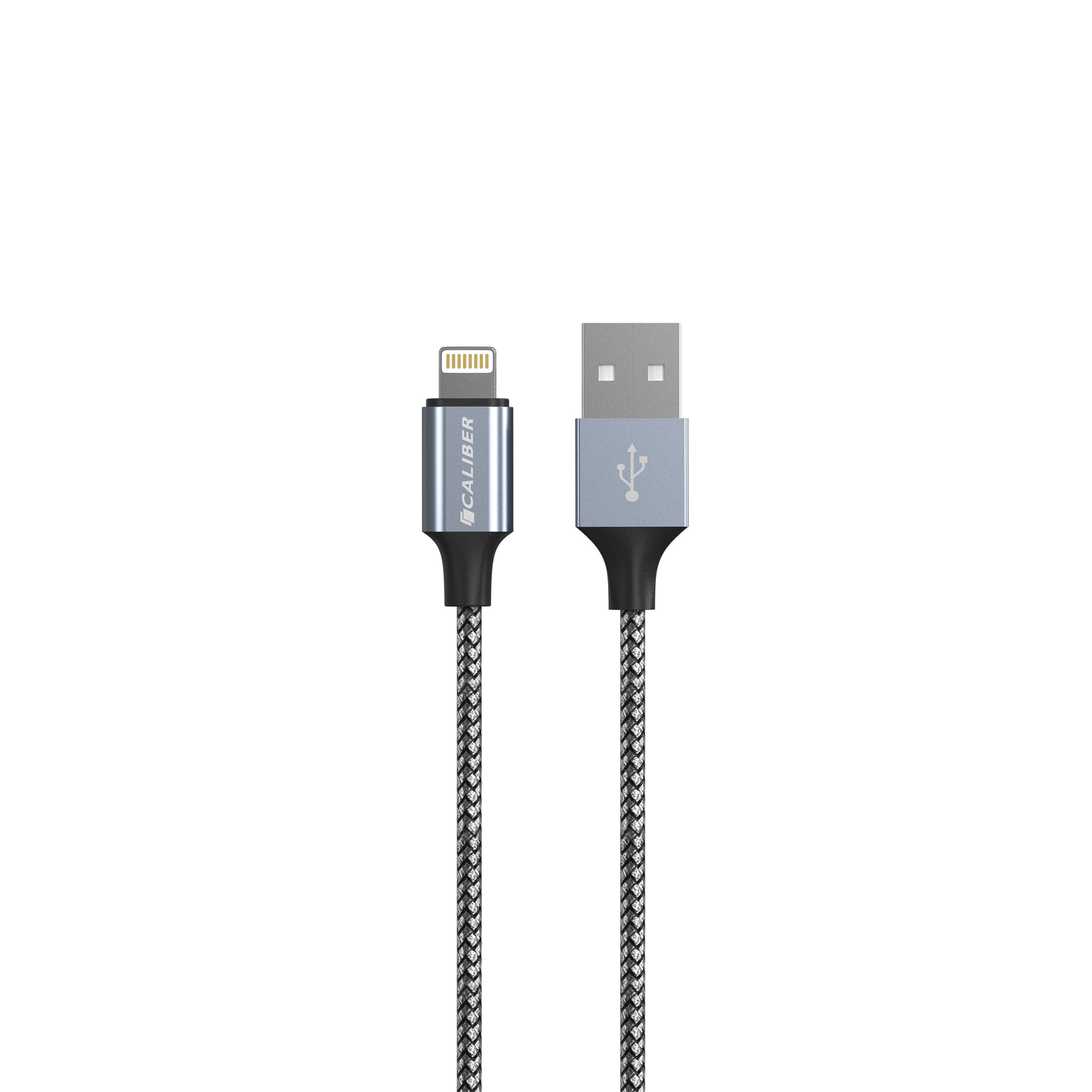 Lightning kabel naar USB-A 1 Meter 2.4A Gevlochten Opladen & Data (CL-UL)