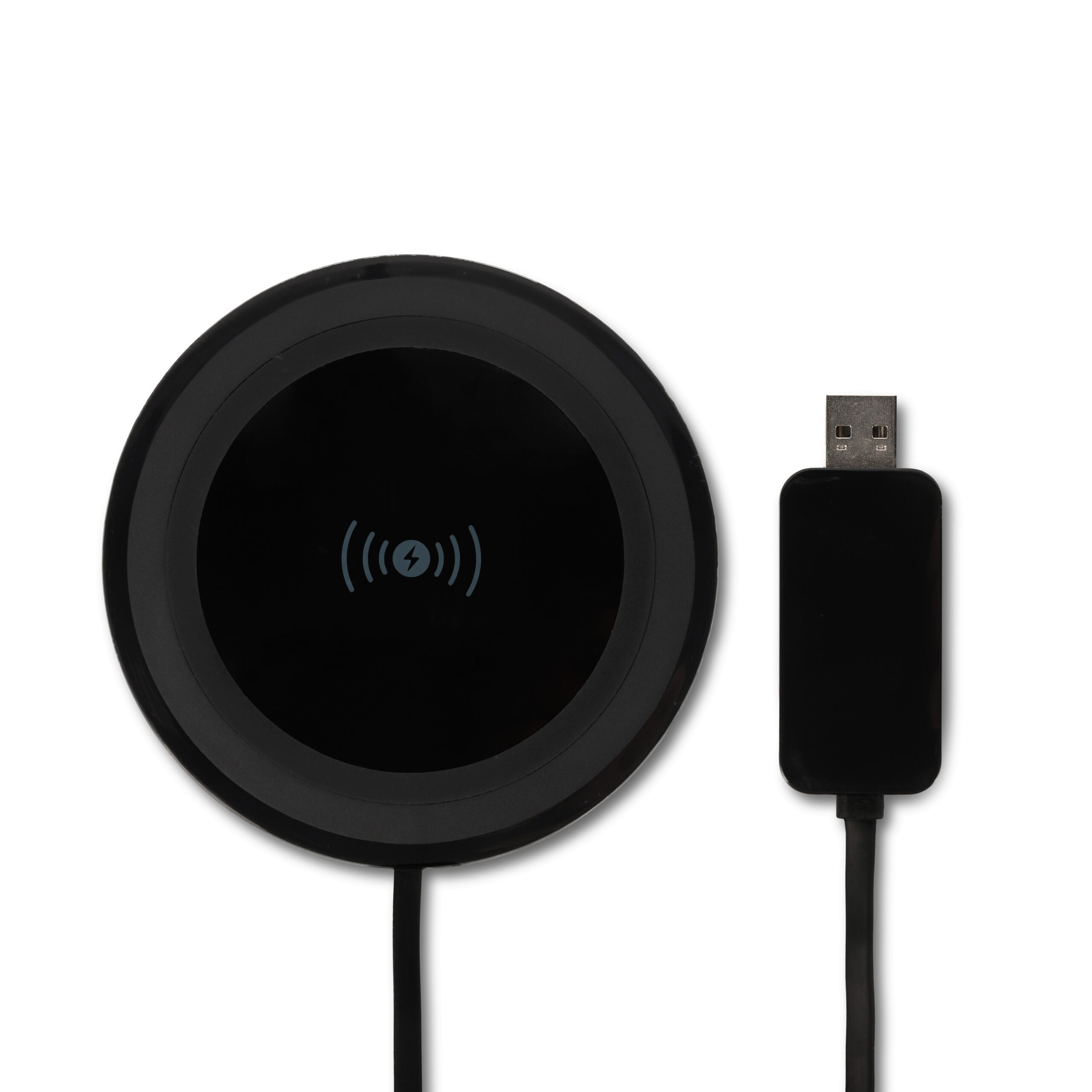 Draadloze Smartphone Oplader - QI Gecertificeerd - Universele Lader met Ultra Plat Design (PSQ-BB)