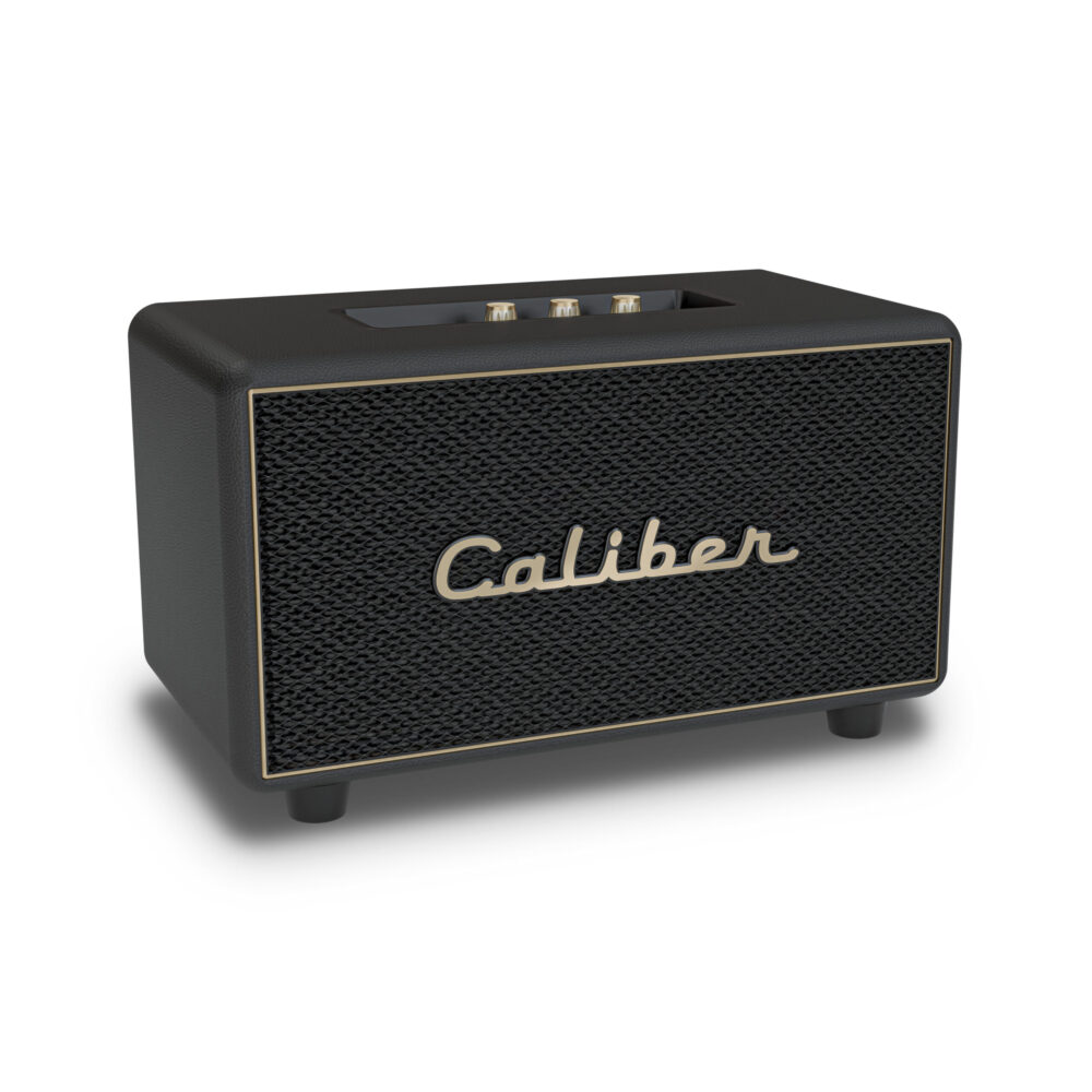 Caliber Retro Speaker - Bluetooth Speaker - Vintage Speaker - 200 Watt Vermogen - Bluetooth - TWS - Bass en Treble regelbaar (HFG411BT-GBL)