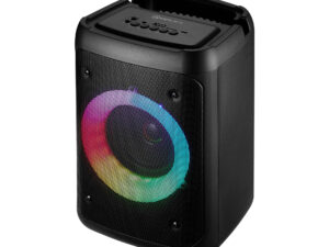 Amplify Chamber Bluetooth Speaker - Muziek box - met FM-Radio - 5 uur Speeltijd - TWS - Zwart