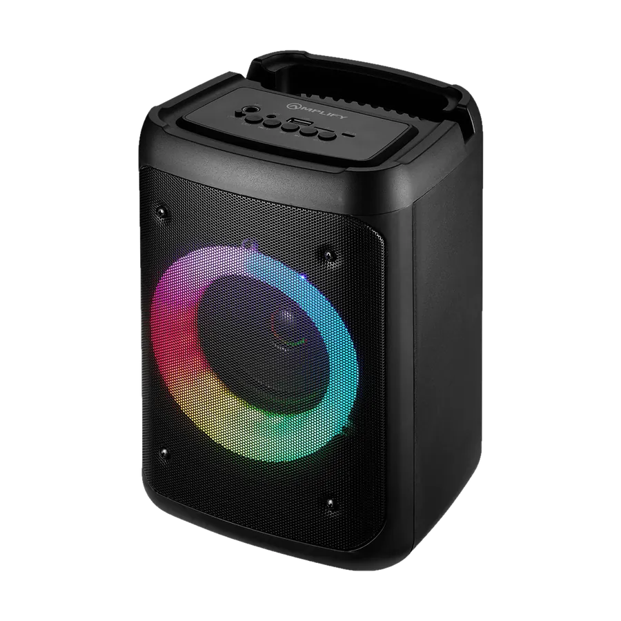 Amplify party speaker with LED lighting