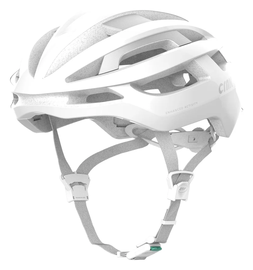 CRNK white cycling helmet