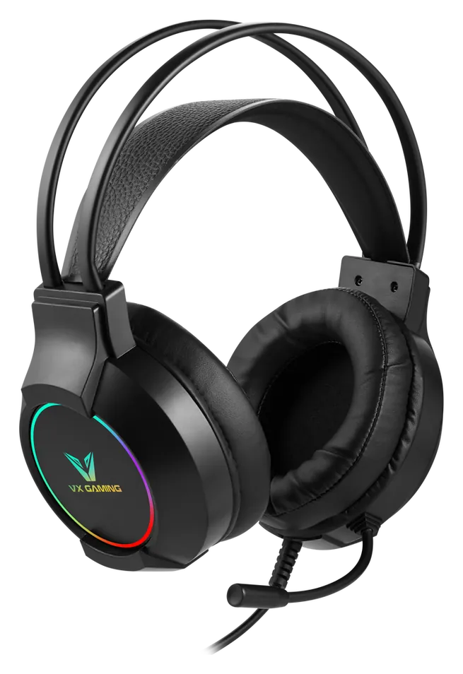 Volkano Gaming headset with RGB lighting