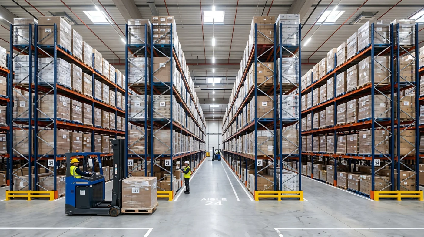 Caliber Europe central warehouse
